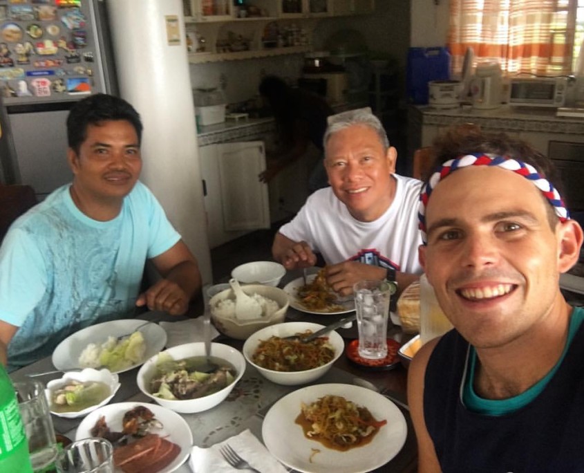 Eating An Inspiring Bowl Of Noodles With My Tito And His Friend